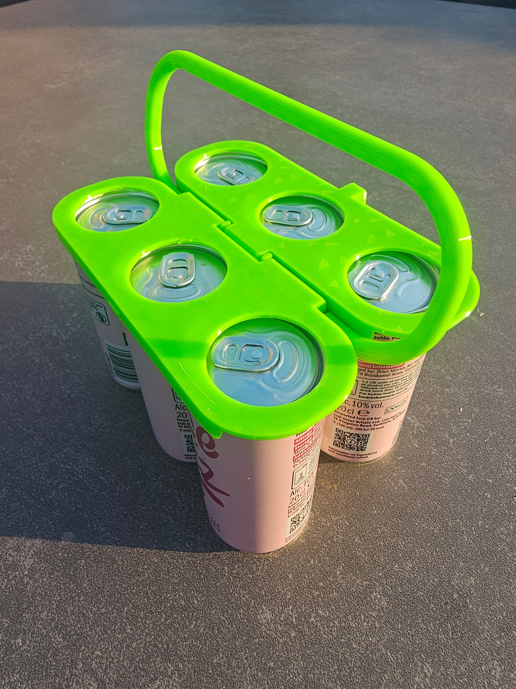 Can-Go Slice™ – Foldable Slim Can 6 Pack Holder