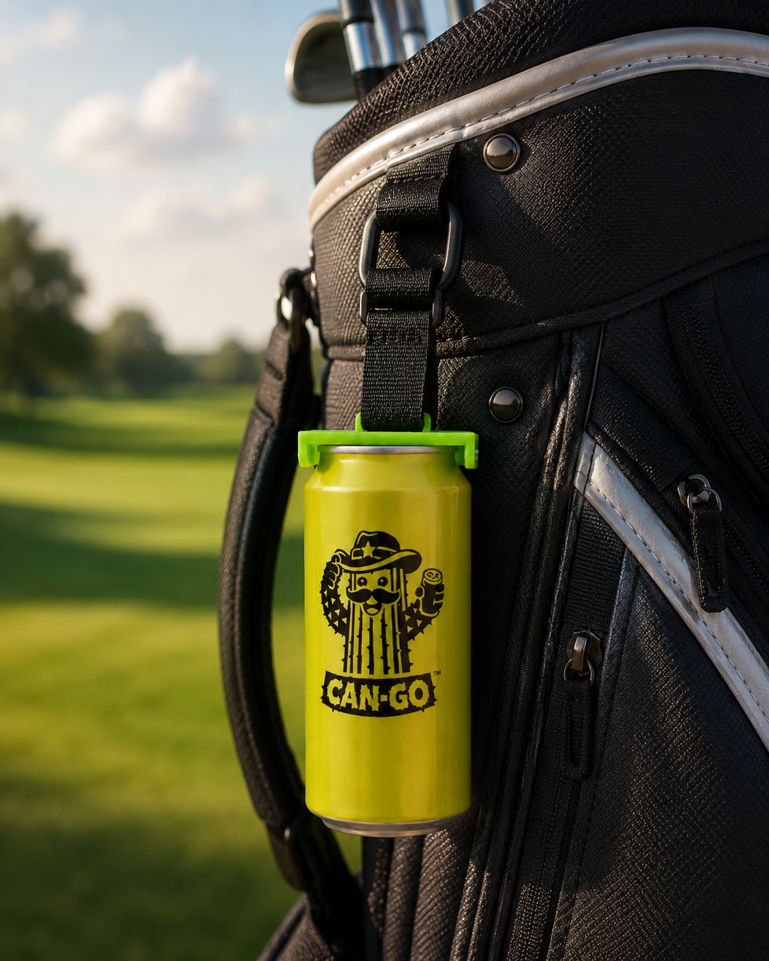 Can-Go Holster™ – Universal Strap-On Can Holder